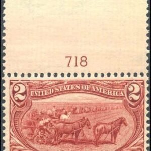 United States Early Commemoratives, Scott 286. This stamp is Never Hinged & Fine-Very Fine+. Top plate number single.