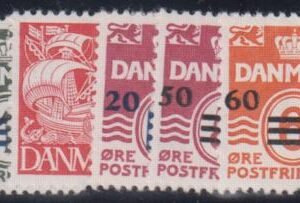 Denmark Faroe Islands 2 - 6 VF No Gum Pristine cv $540