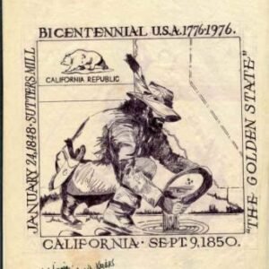 Jack Davis Artwork : Scott 1663 California State Flag