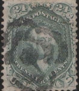 US 78 Early Classics Fancy Cancel Ave Flower Cancel