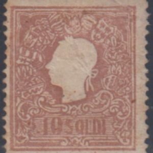 Austria - Lombardy - Venetia - 11 F - VF Mint H Fresh OG Signed Ferchenbauer + APS Cert, cv $5,250