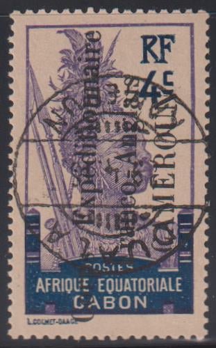 French Colonies and French Area - Cameroun #104 Used VF