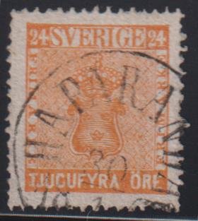 Sweden #10 Used VF - XF