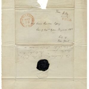 Autograph Henry Clay on Free Frank Cover