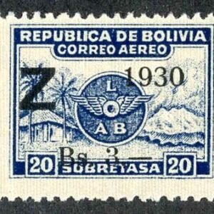 Bolivia 1930 C25 F-VF LH