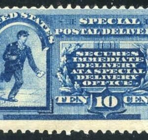 US E1 Special Delivery Fine NH cv $1,250