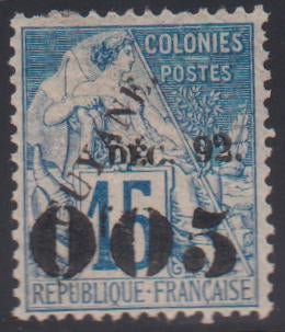 French Colonies and French Area - Fr Guiana #31 MintHinged F - VF
