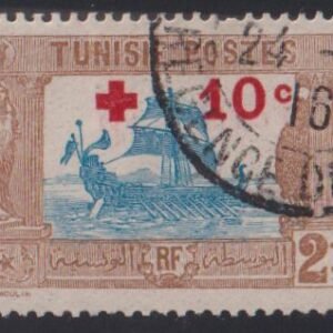 French Colonies and French Area - Tunisia #B10 Used F - VF