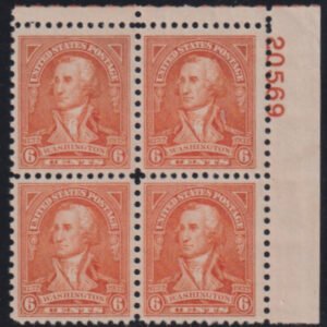 US Early Commemoratives #711 MintNH VF - XF