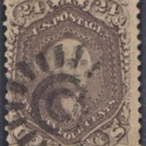 US 78 Early Classics  Fine Large Margins - Starburst Cancel cv $350