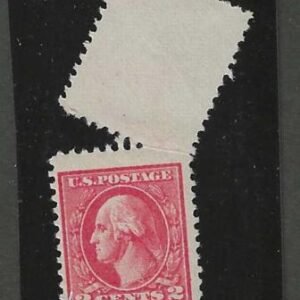 US 528 Washington / Franklin Error Mint NH Unique Foldover