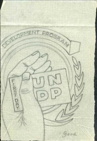 UN Ralph Dyer Art Scott 164 - 165