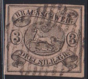 German Colonies - Brunswick #Mi8a Used F - VF