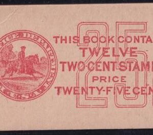 US BK69 Booklet Mint NH F-F 55a 2 Panes Are Ave-F In A Pristine Booklet