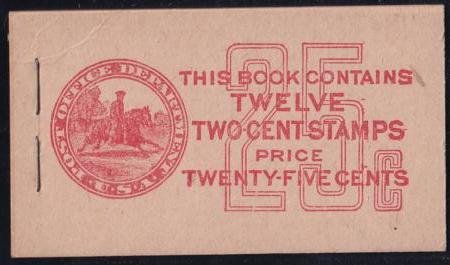 US BK69 Booklet Mint NH F-F 55a 2 Panes Are Ave-F In A Pristine Booklet