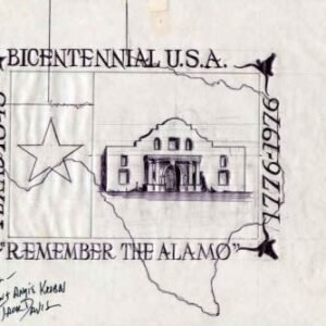 Jack Davis Artwork : Scott 1660 Texas State Flag