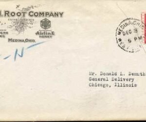 US 1926 Honey & Beekeeper Advertising Cover