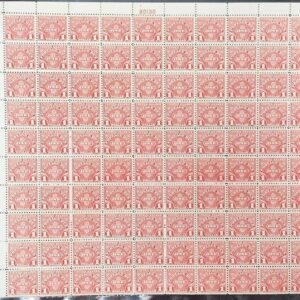 US J77 VF NH Full Sheet - Pristine