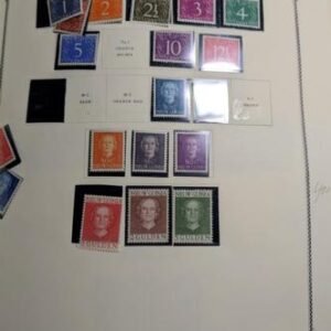 Dutch New Guinea 1950-1962 Mint Collection on Pages