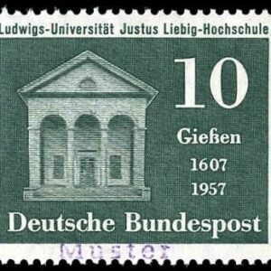 Germany 1957 768 Specimen Ovpt - Liebig Laboratory