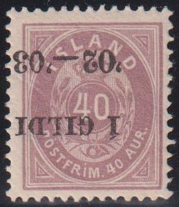 Iceland #58a NH F - VF