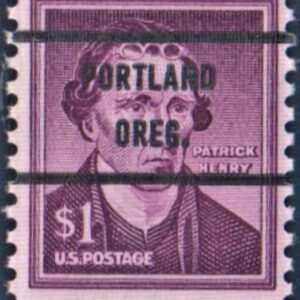 US 1052a F - VF Mint NH Portland, Oregon Precancel