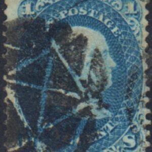 US 86 Early Classics Fine Used Dark Blue Sound "E" Grill, Bold Fancy Cancel cv $425