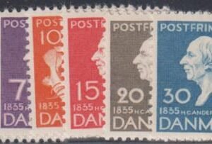 Denmark 246 - 251 NH cv $87