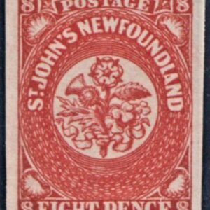 Newfoundland 8 XF Mint NH - Beautiful! Vincent Greene Cert