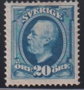 Sweden #60 Hinged VF