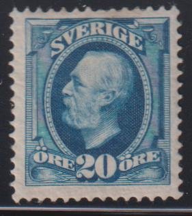 Sweden #60 Hinged VF