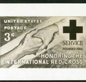 US 1016 Photo Essay, Red Cross, hand in hand, proposed design