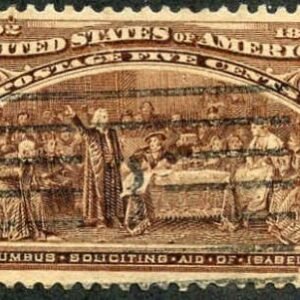 US 234 Early Commemoratives Used XF Single Large Margins