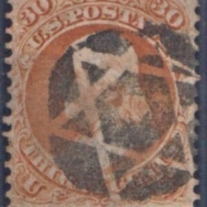 US 71 Early Classics Used with Small Faults - Outlined 6 Pointed Star