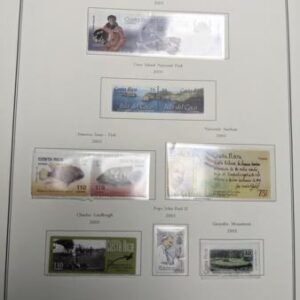 Costa Rica 1991-2011 Min NH Collection in 5-Ring Binder in Slipcase