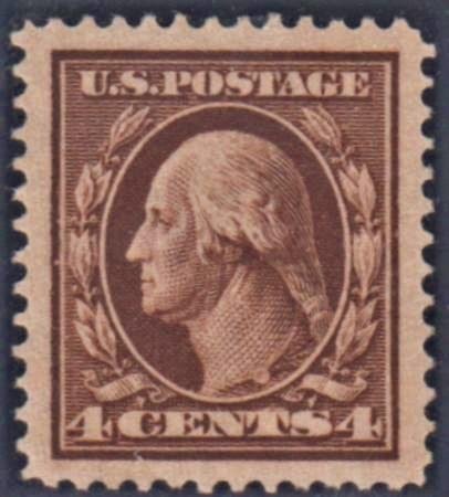 US 334 Washington / Franklin XF - Superb Mint LH Jumbo Margins cv $100++