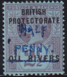 British Area N- Z - Niger Coast #18(SG32) MintLH F - VF