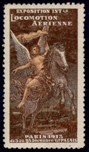 France 1913 Intl Aerial Locomotion Exhibition Vignette
