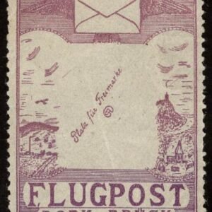 Germany 1912 Mint Semi Official Airmail, Mint