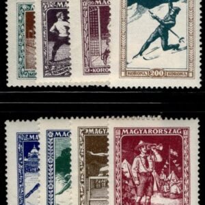 Hungary B80-B87 NH VF Boy Scouts