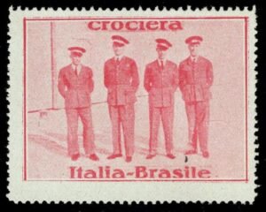 Italy Vignette Honoring 1st Transatlantic Balbo Flight