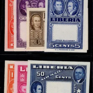 Liberia 332//C69 var Proofs of Frames