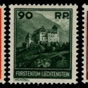 Liechtenstein 108-110 LH F-VF