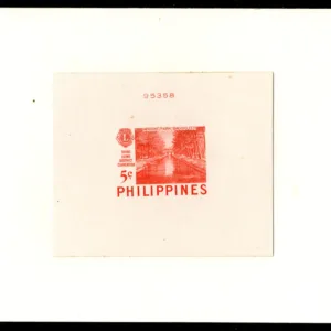 Philippines 528 Numbered Large Die Proof