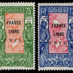 St. Pierre & Miquelon 216A-218A NH VF-XF