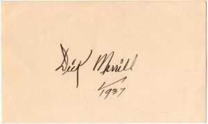 US 1937 Dick Merrill, Aviator Signature