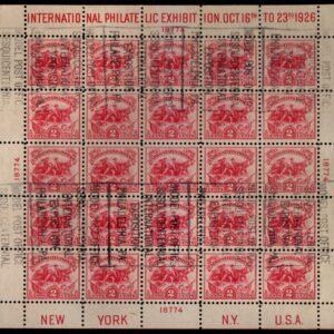 US 630 Used at 1926 Philadelphia Sesq. Expo