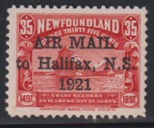 Newfoundland #C3f NH  VF Cat Value: $630