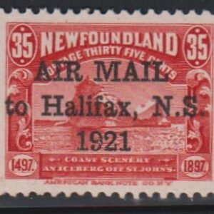 Newfoundland #C3f NH  VF Cat Value: $630