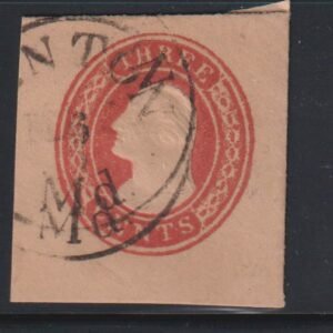 US Postal Stationery and Cut Squares #U5 Used  F - VF Full Corner Cat Value: $500